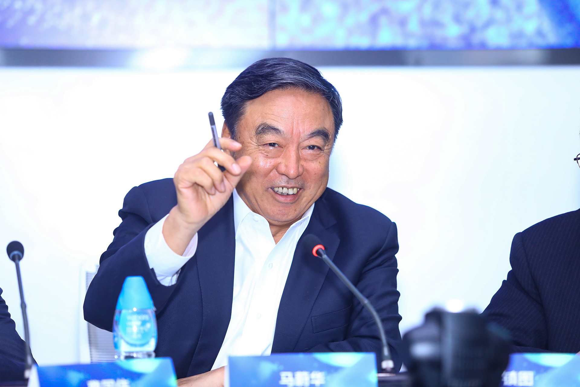 中國(guó)企業(yè)家俱樂(lè)部理事長(zhǎng)、招商銀行原行長(zhǎng)馬蔚華